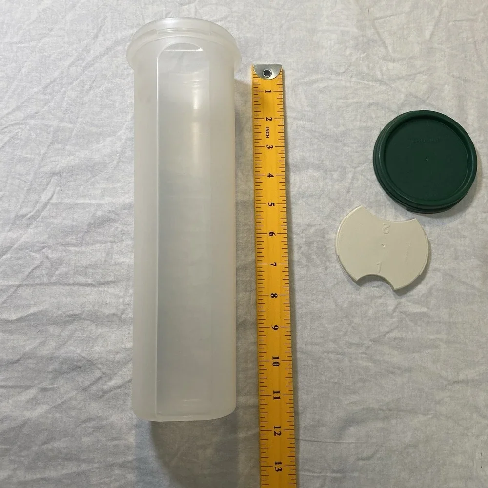 Vintage Tupperware 1661-7 Spaghetti Pasta Container Modular Mate‎ USA